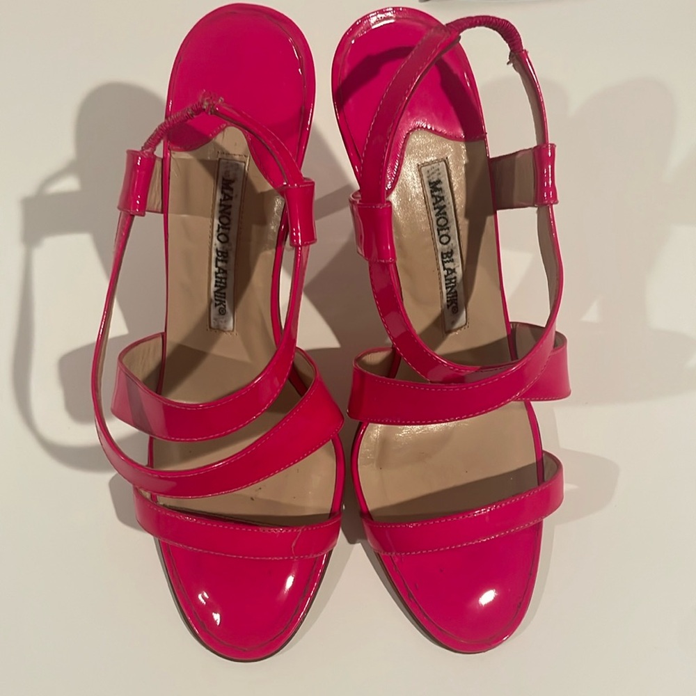 Hot pink Manio sandals